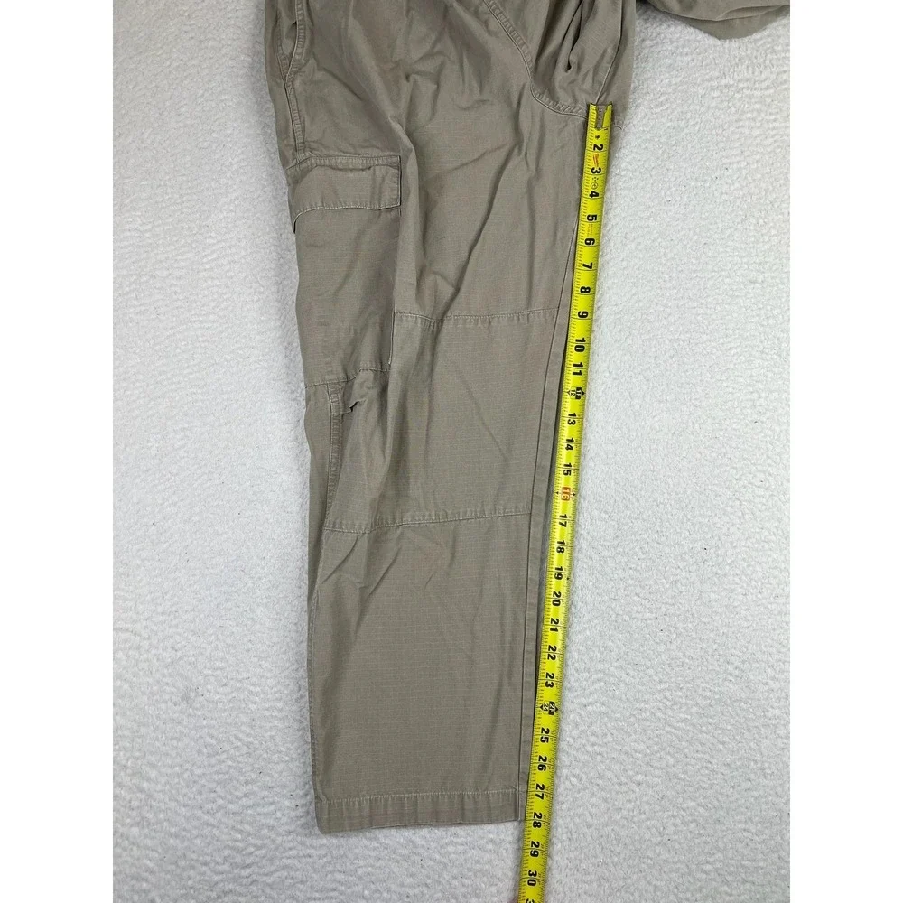 Nike Mens Large Beige Relaxed Fit Club Woven Cargo Ripstop Pants DX0613-247